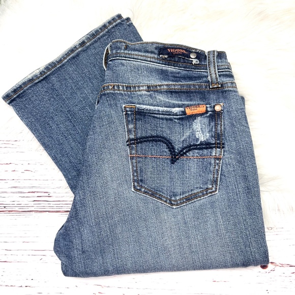 👖|•VIGOSS•| Boot Cut Mid Rise Jeans Size 9 Regular👖 - Picture 1 of 7